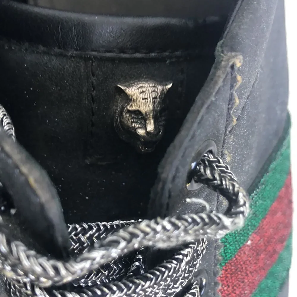 Gucci  Web  Glitter  Sneakers